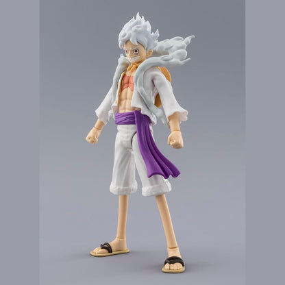 One Piece Anime Heroes 17cm Articulated Action Figure - Monkey D. Luffy Gear 5 3296580370542