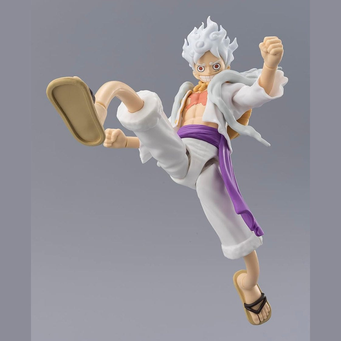 One Piece Anime Heroes 17cm Articulated Action Figure - Monkey D. Luffy Gear 5 3296580370542