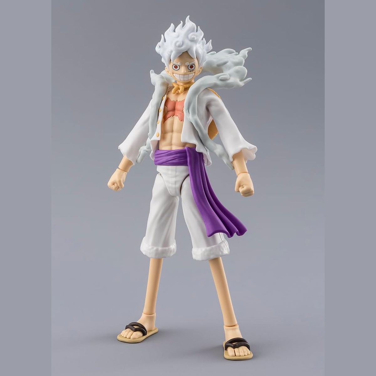 One Piece Anime Heroes 17cm Articulated Action Figure - Monkey D. Luffy Gear 5 3296580370542