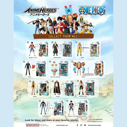 One Piece Anime Heroes 17cm Articulated Action Figure - Sabo 3296580370092