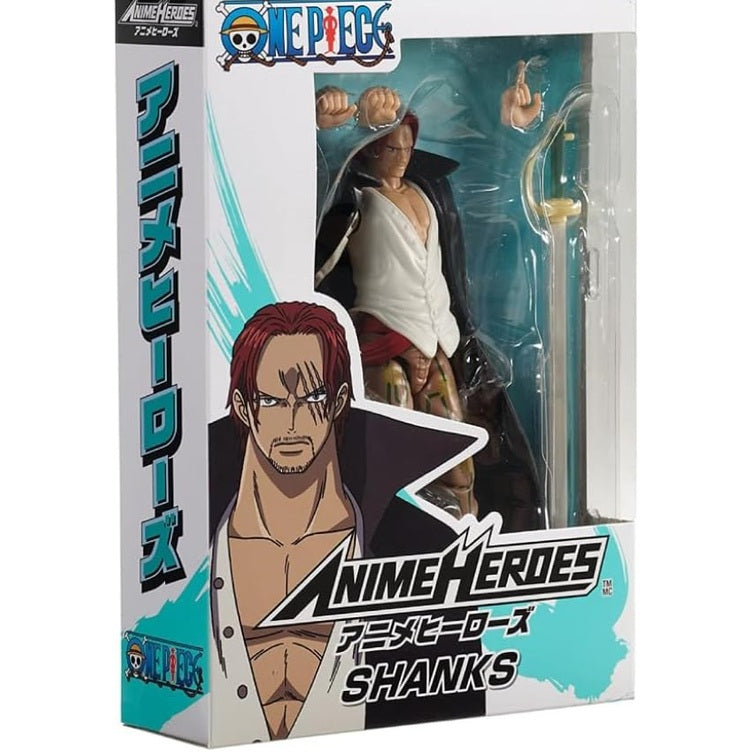 One Piece Anime Heroes 17cm Articulated Action Figure - Shanks 3296580369355