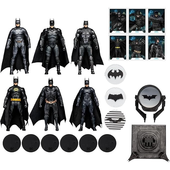 Batman The Ultimate Movie Collection 6-Pack Action Figures 0787926174151