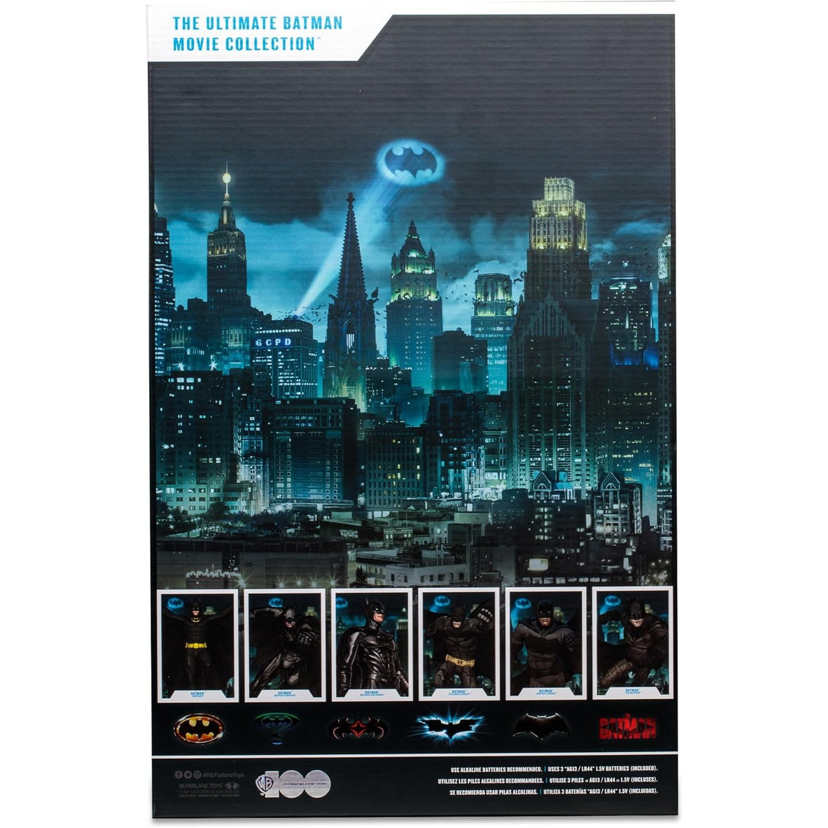 Batman The Ultimate Movie Collection 6-Pack Action Figures 0787926174151