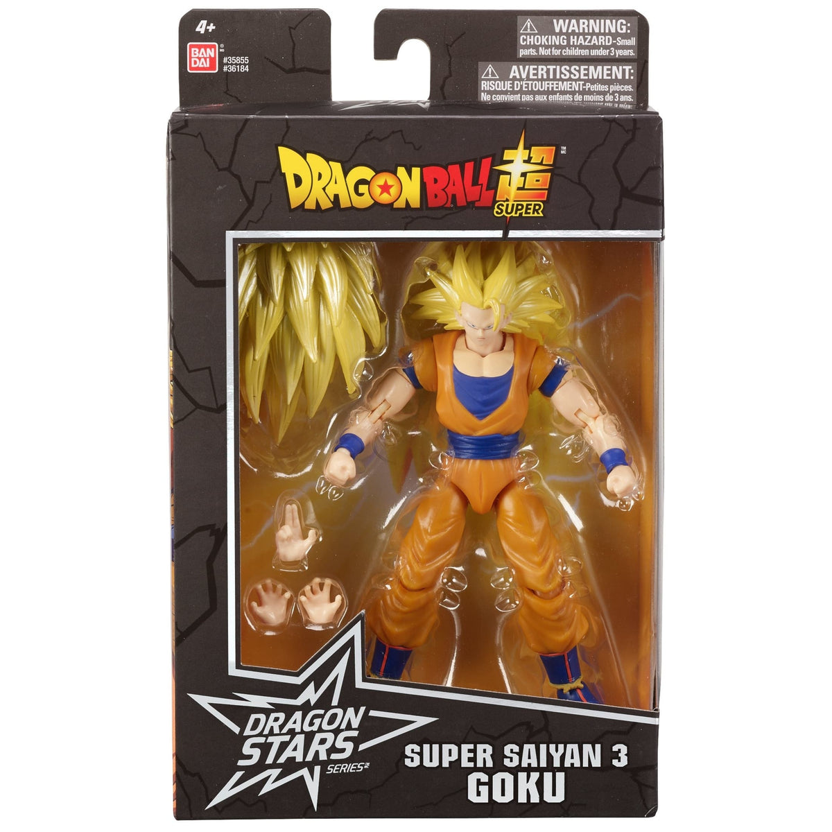 Dragon Stars Super Saiyan 3 Goku Action Figure 17cm 3296580361847