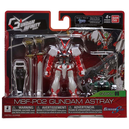 Gundam Infinity Astray Red 4.5-Inch Articulated Figure 3296580406043
