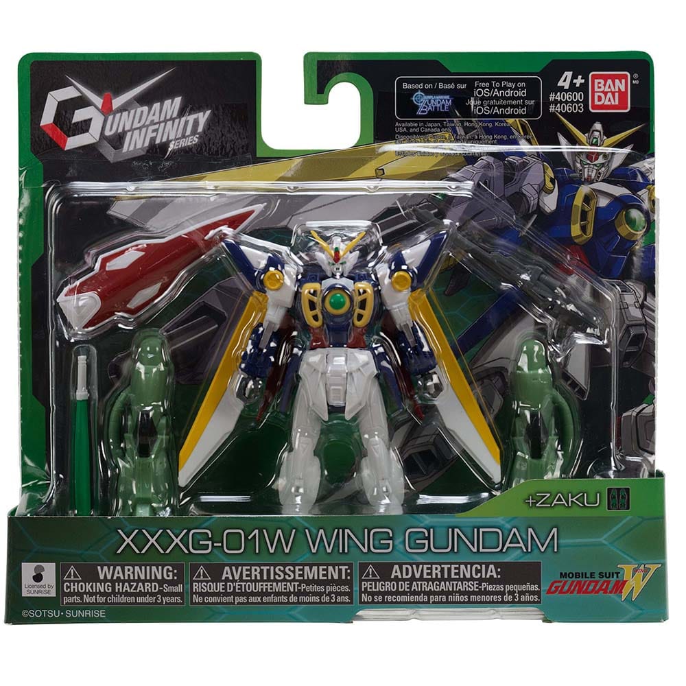 Gundam Infinity Wing 4.5 Inch Action Figure 3296580406036