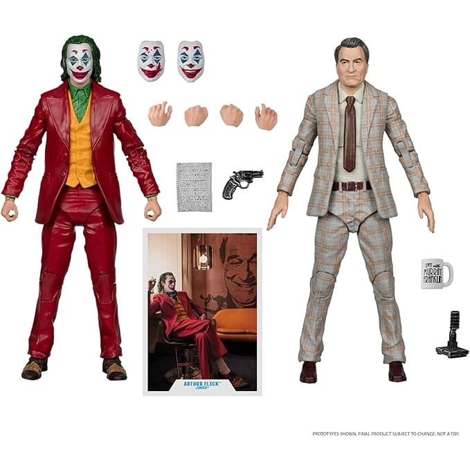 Joker Movie Deluxe Collector Set DC Multiverse Figure 0787926173338