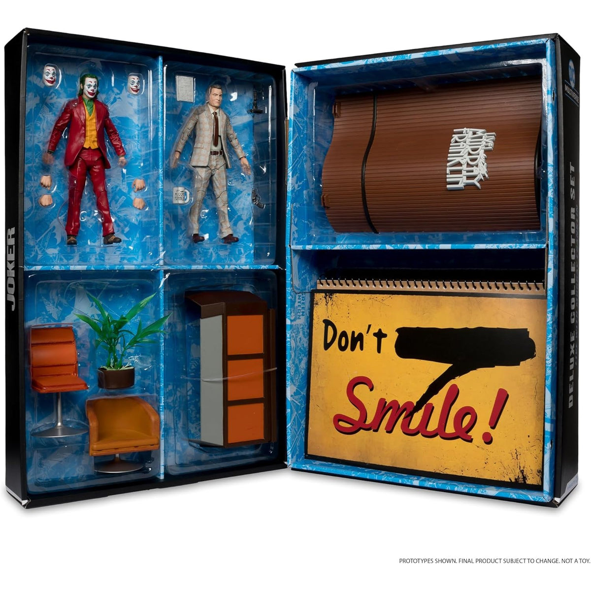 Joker Movie Deluxe Collector Set DC Multiverse Figure 0787926173338