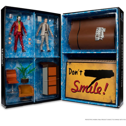 Joker Movie Deluxe Collector Set DC Multiverse Figure 0787926173338