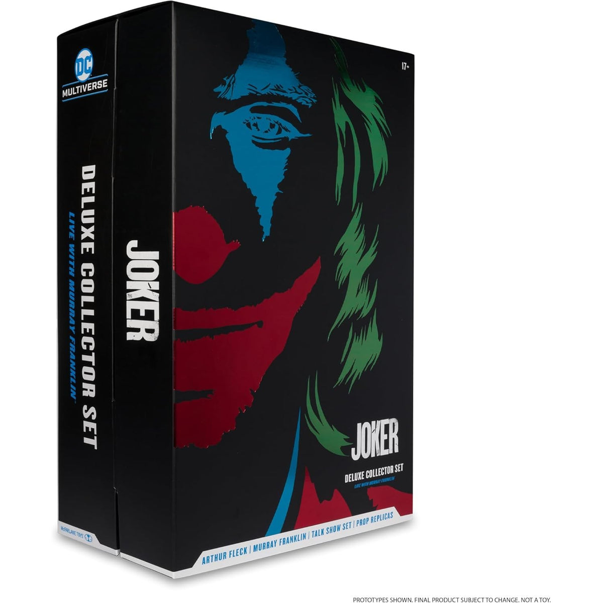 Joker Movie Deluxe Collector Set DC Multiverse Figure 0787926173338