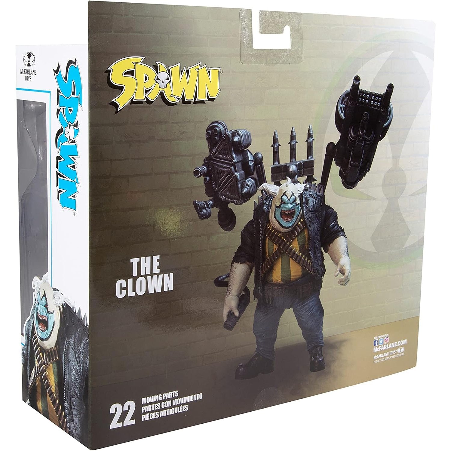McFarlane Spawn The Clown Deluxe Action Figure 0787926901610