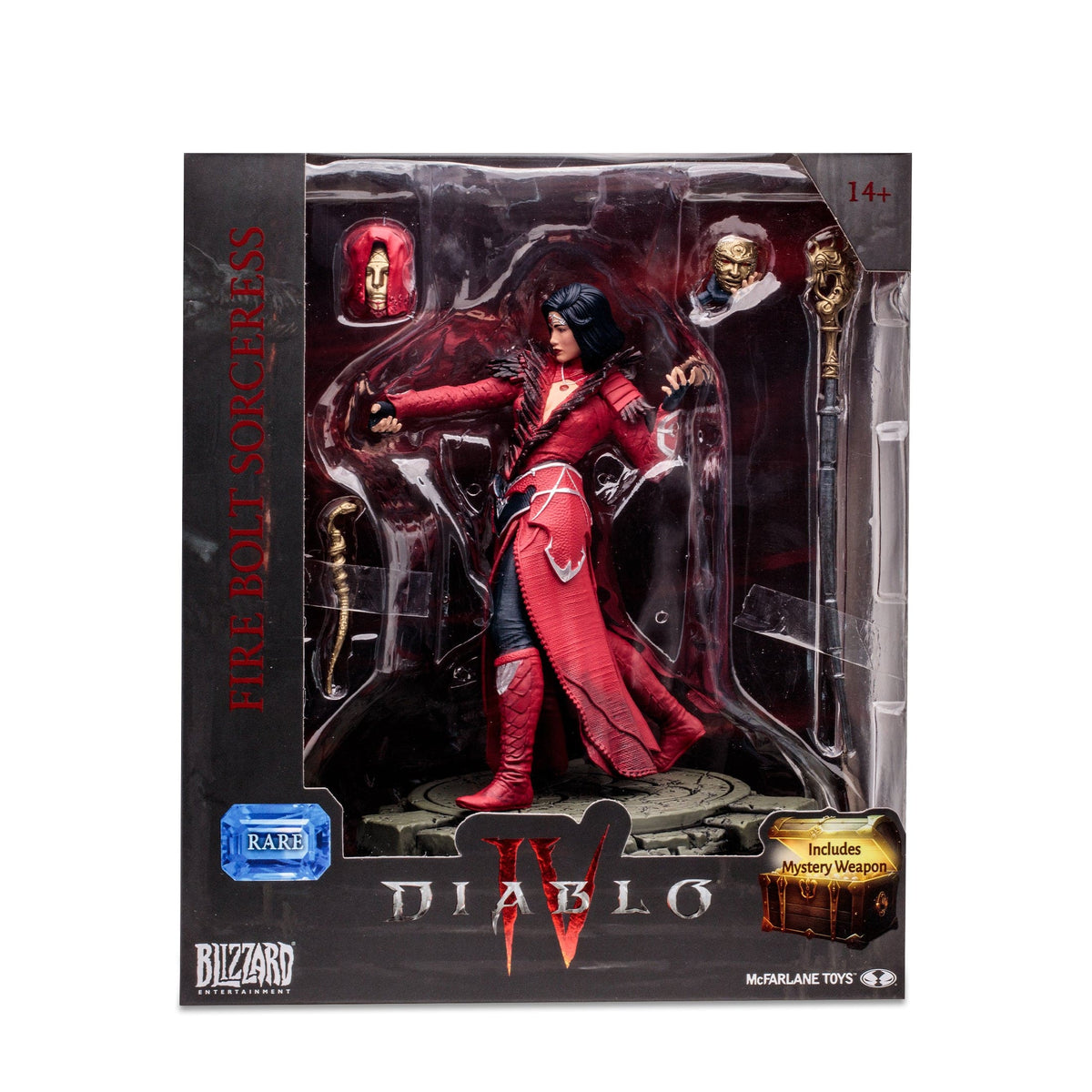 Mft Diablo Fire Sorceress Action Figure Collectible 787926167412