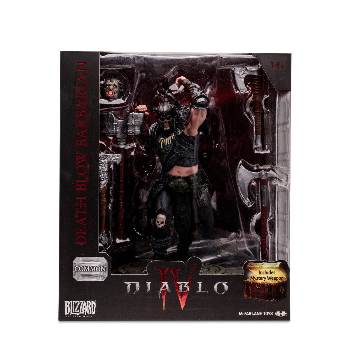 Mft Diablo Iv Barbarian Action Figure Collectible 787926167214