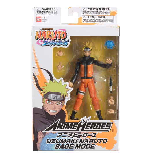 Naruto Sage Mode Action Figure 6.5-inch – Anime Heroes 3296580369072