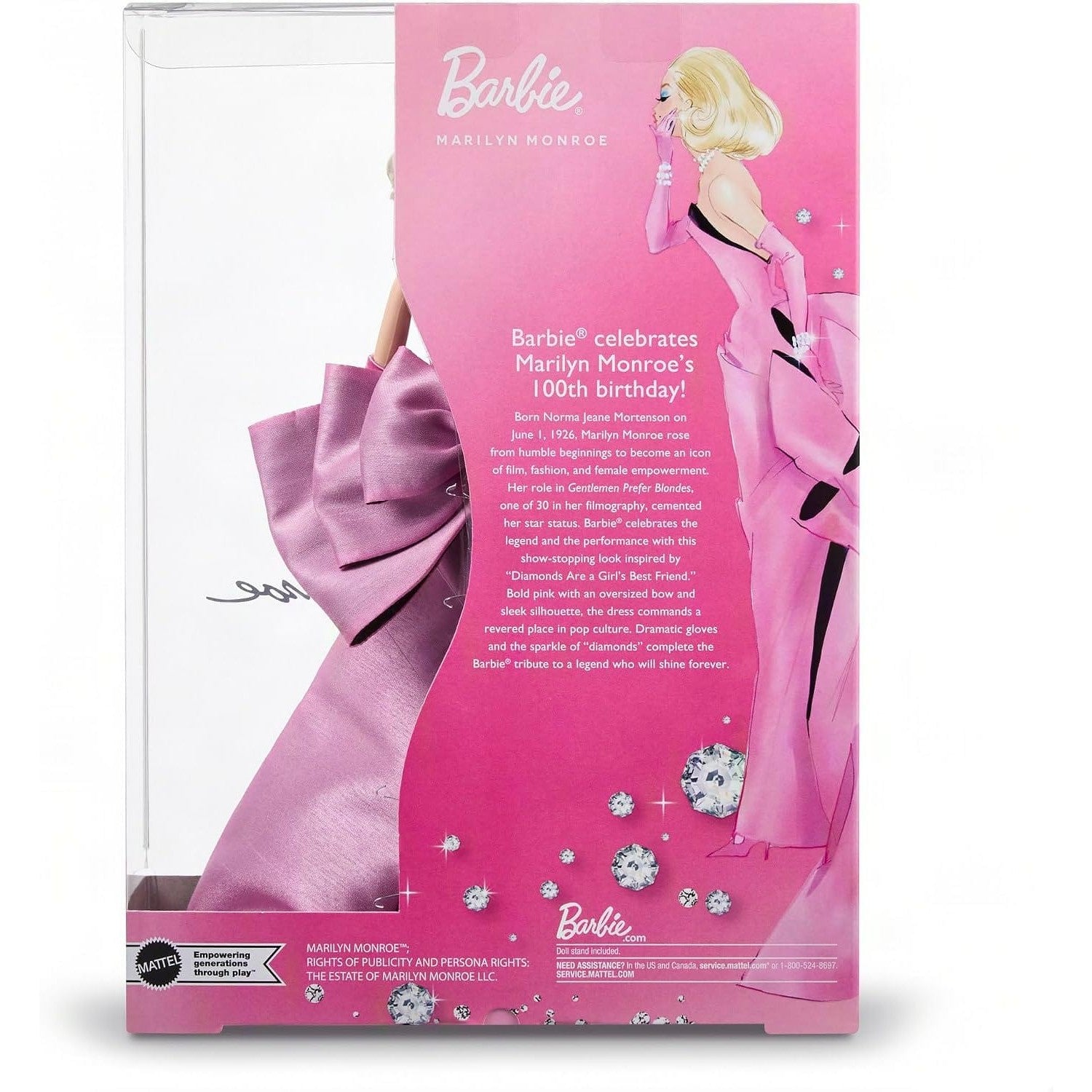 Barbie - Signature Marilyn Monroe 100th Anniversary - Collectible Doll 194735344338