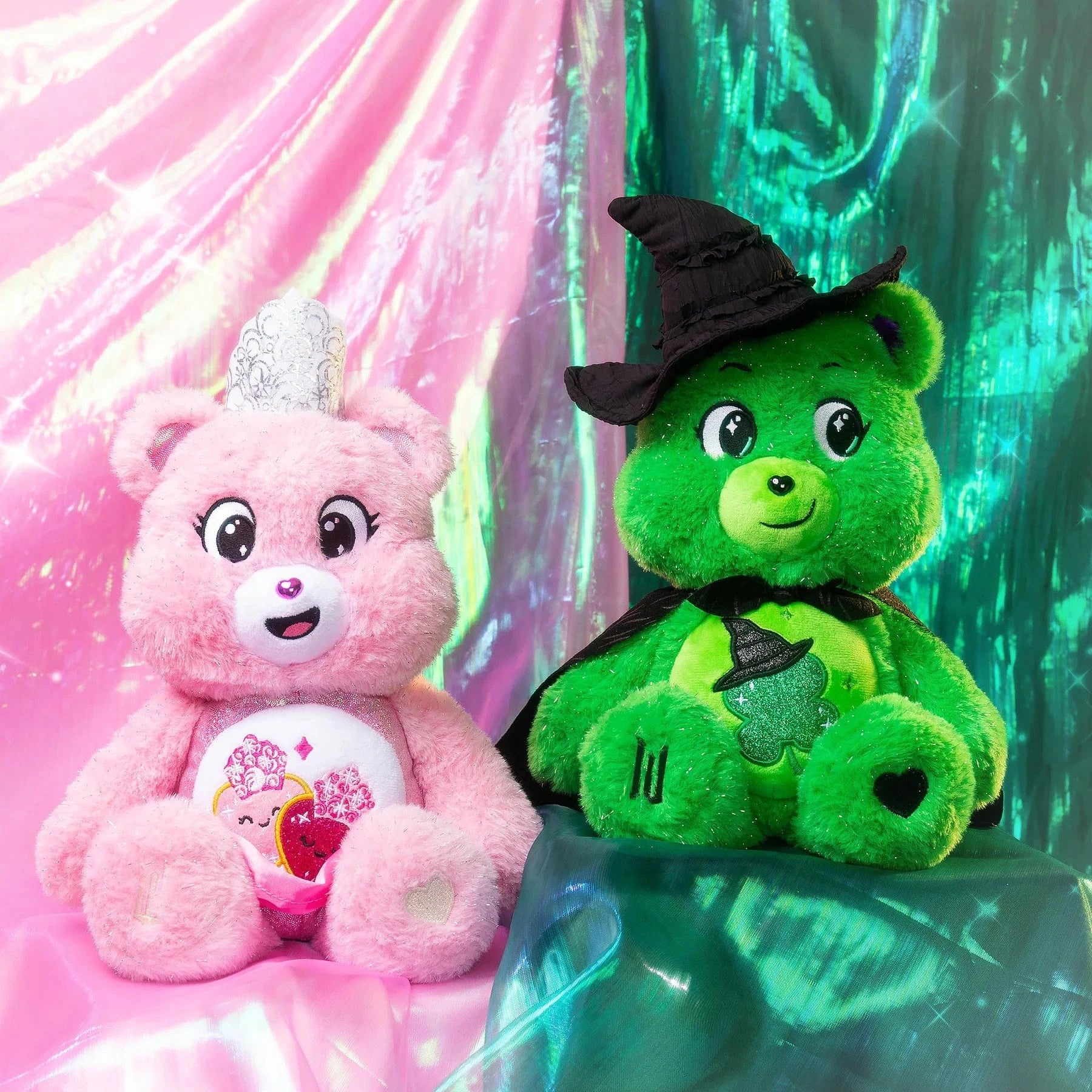 Care Bear 30cm Soft Plush Toy - Wicked - Limited Edition 30cm Glinda & Elphaba Gift Set 0885561229998