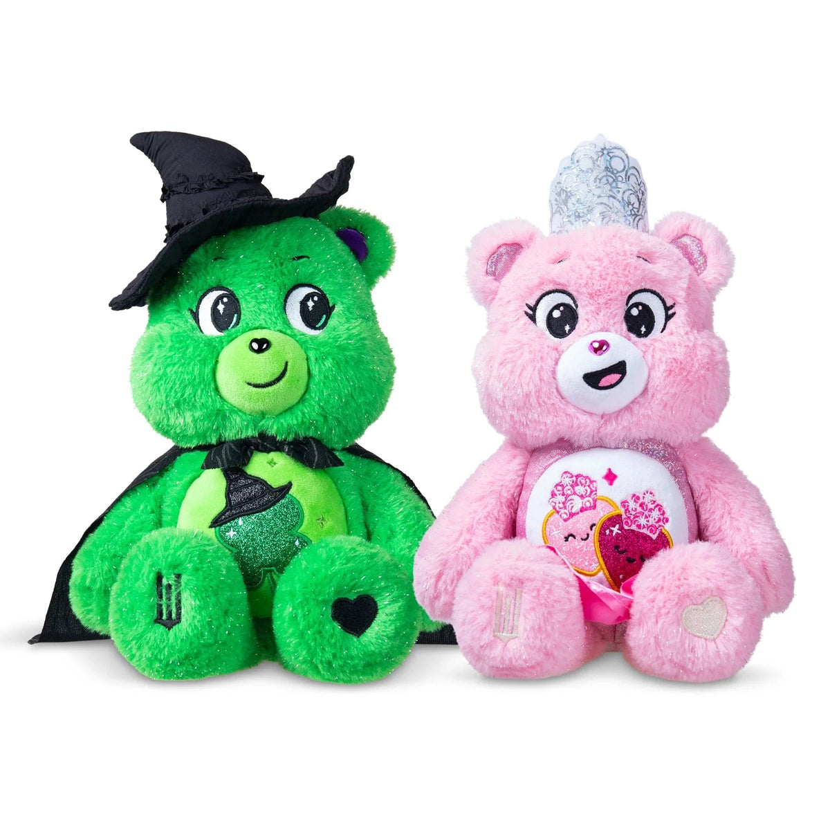 Care Bear 30cm Soft Plush Toy - Wicked - Limited Edition 30cm Glinda & Elphaba Gift Set 0885561229998