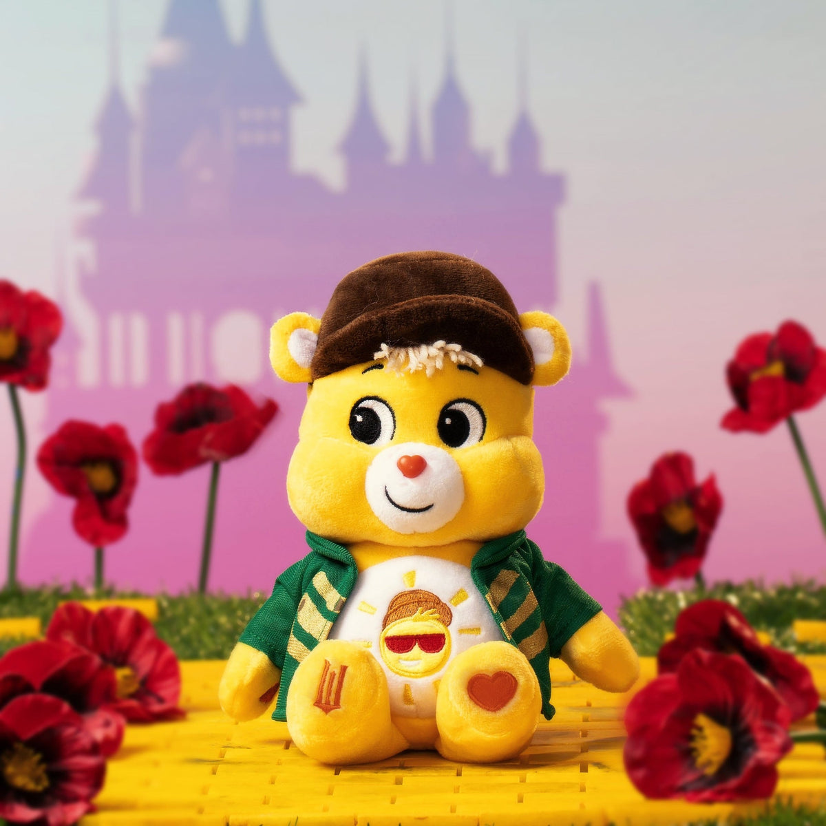 Care Bear 9" Soft Plush Toy - Wicked - Funshine Bear as the Scarecrow 0885561230857