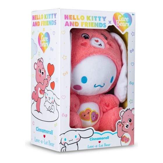 Care Bears 25cm - Cinnamoroll as Love-A-Lot Bear