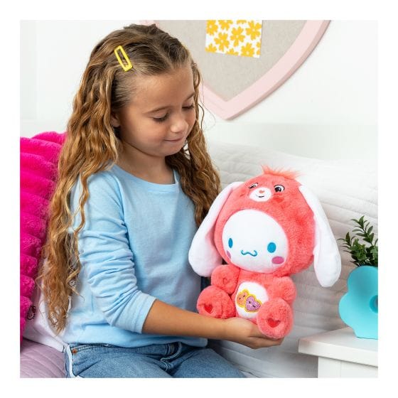 Care Bears 25cm - Cinnamoroll as Love-A-Lot Bear
