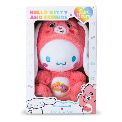 Care Bears 25cm - Cinnamoroll as Love-A-Lot Bear