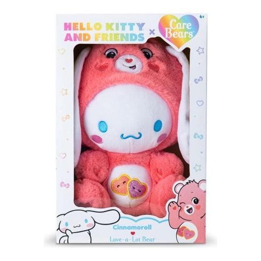 Care Bears 25cm - Cinnamoroll as Love-A-Lot Bear