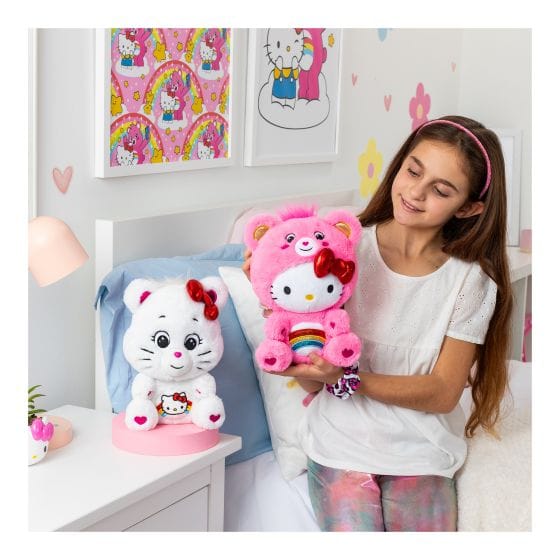 Care Bears 25cm - Hello Kitty 2 Pack
