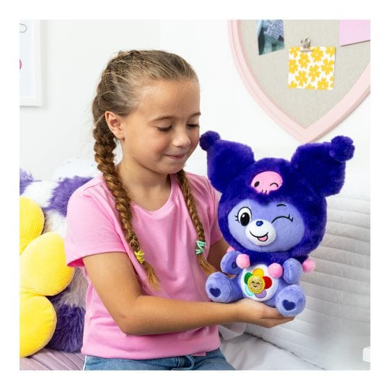 Care Bears 25cm - Kuromi as Harmony Bear