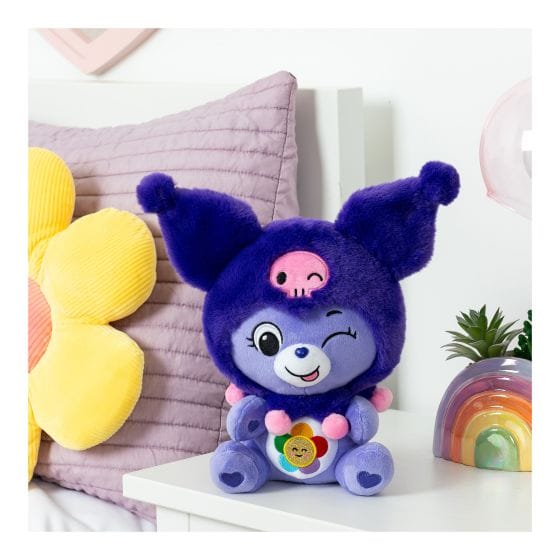 Care Bears 25cm - Kuromi as Harmony Bear