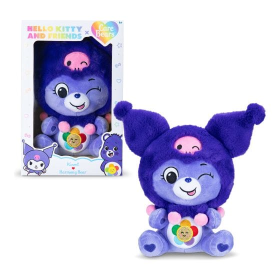 Care Bears 25cm - Kuromi as Harmony Bear