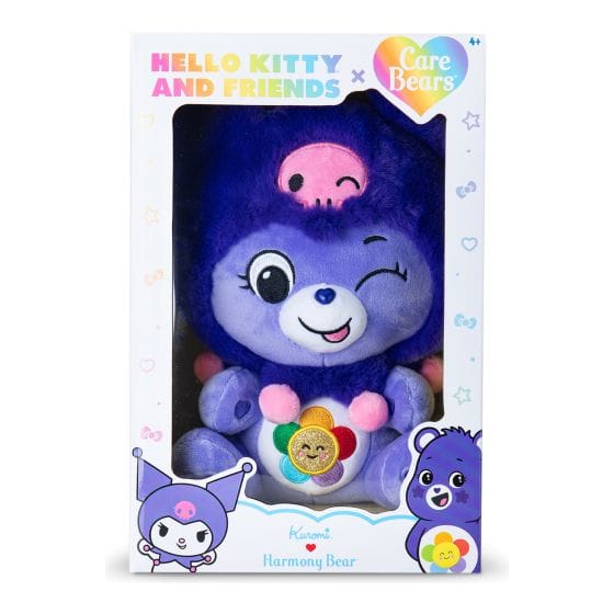 Care Bears 25cm - Kuromi as Harmony Bear