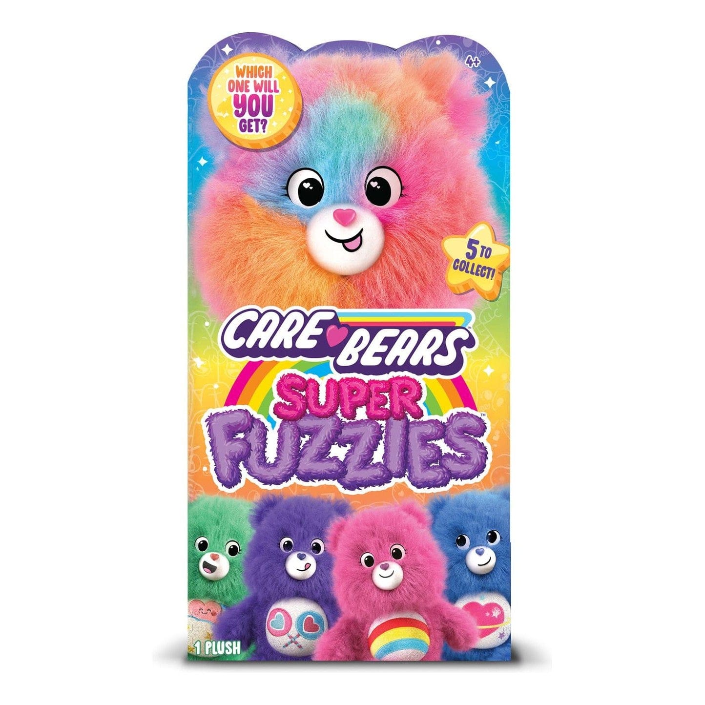 Care Bears 35cm Fuzzies Blind Bag (1 Mystery Bag Selected at Random)