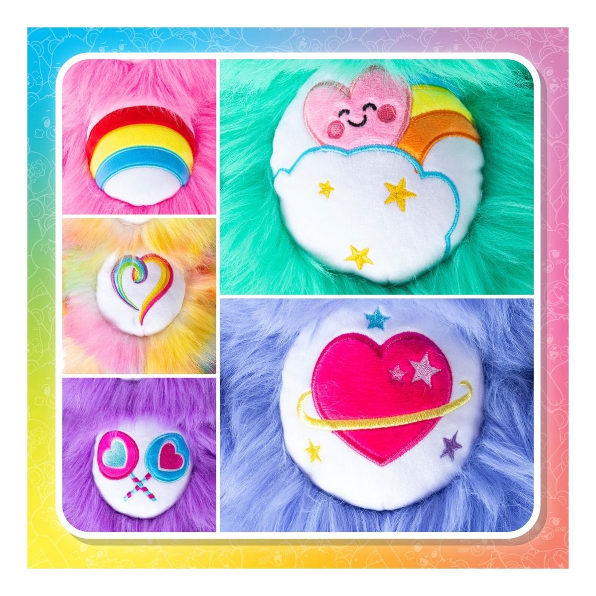 Care Bears 35cm Fuzzies Blind Bag (1 Mystery Bag Selected at Random)