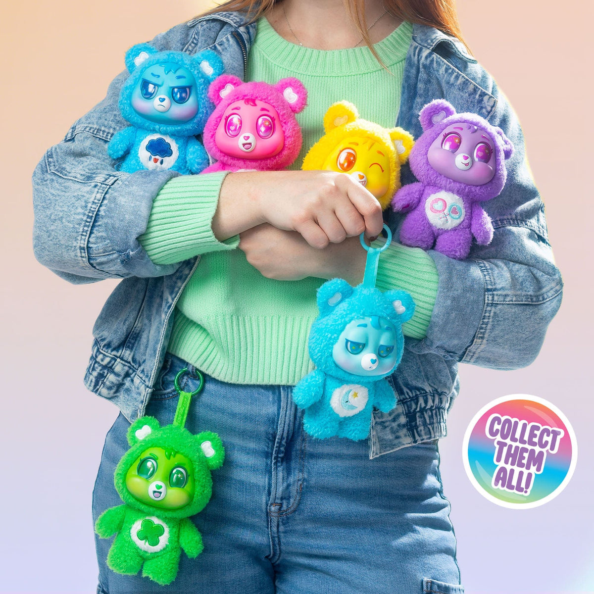 Care Bears Caring Cuties 6 Inch Plush (Mystery Box 1 Selected at Random)