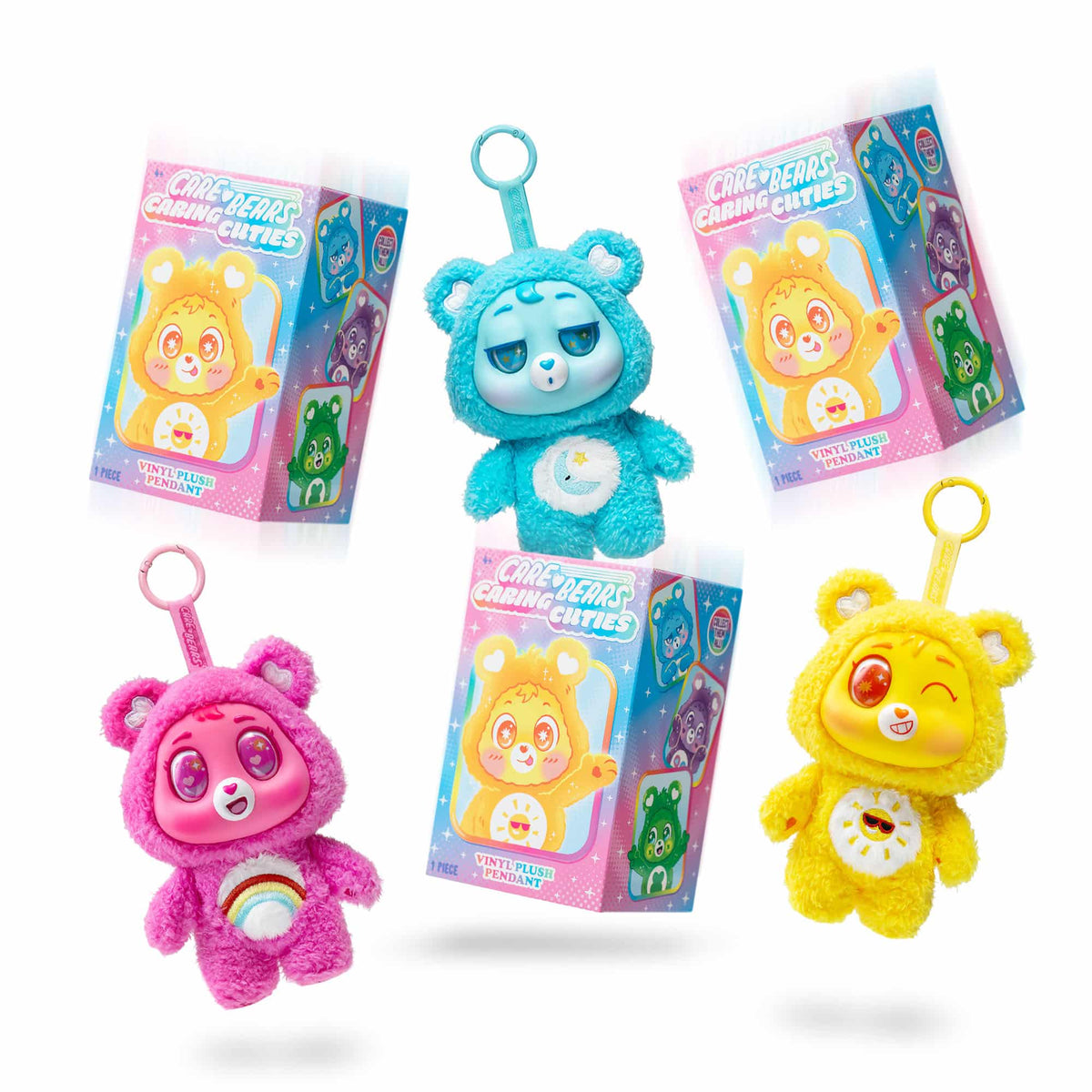 Care Bears Caring Cuties 6 Inch Plush (Mystery Box 1 Selected at Random)