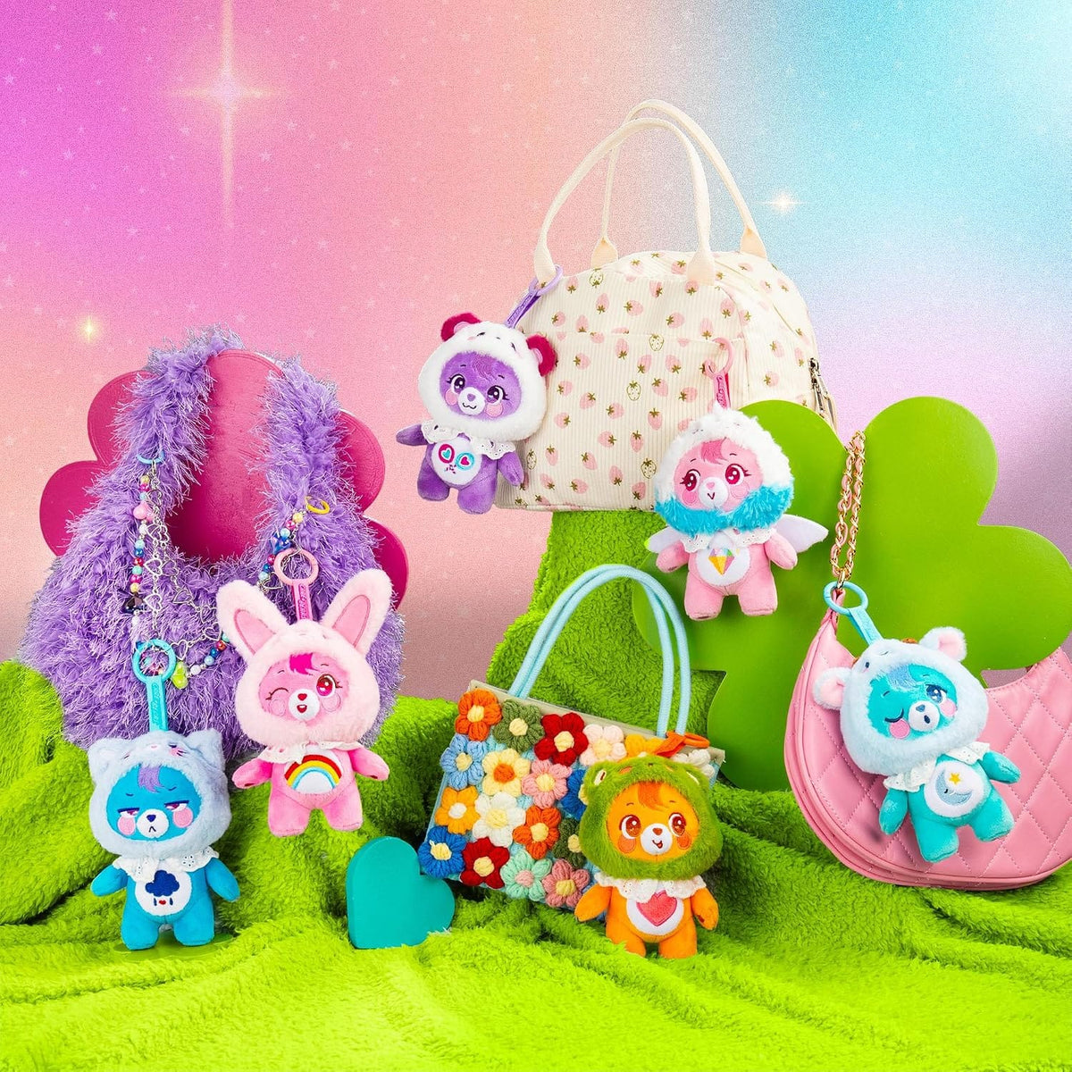 Care Bears Cutie Companions 15cm (6") Soft Plush Toy (Mystery Box 1 Selected at Random) 885561232363