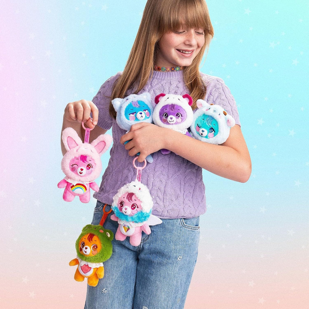 Care Bears Cutie Companions 15cm (6") Soft Plush Toy (Mystery Box 1 Selected at Random) 885561232363