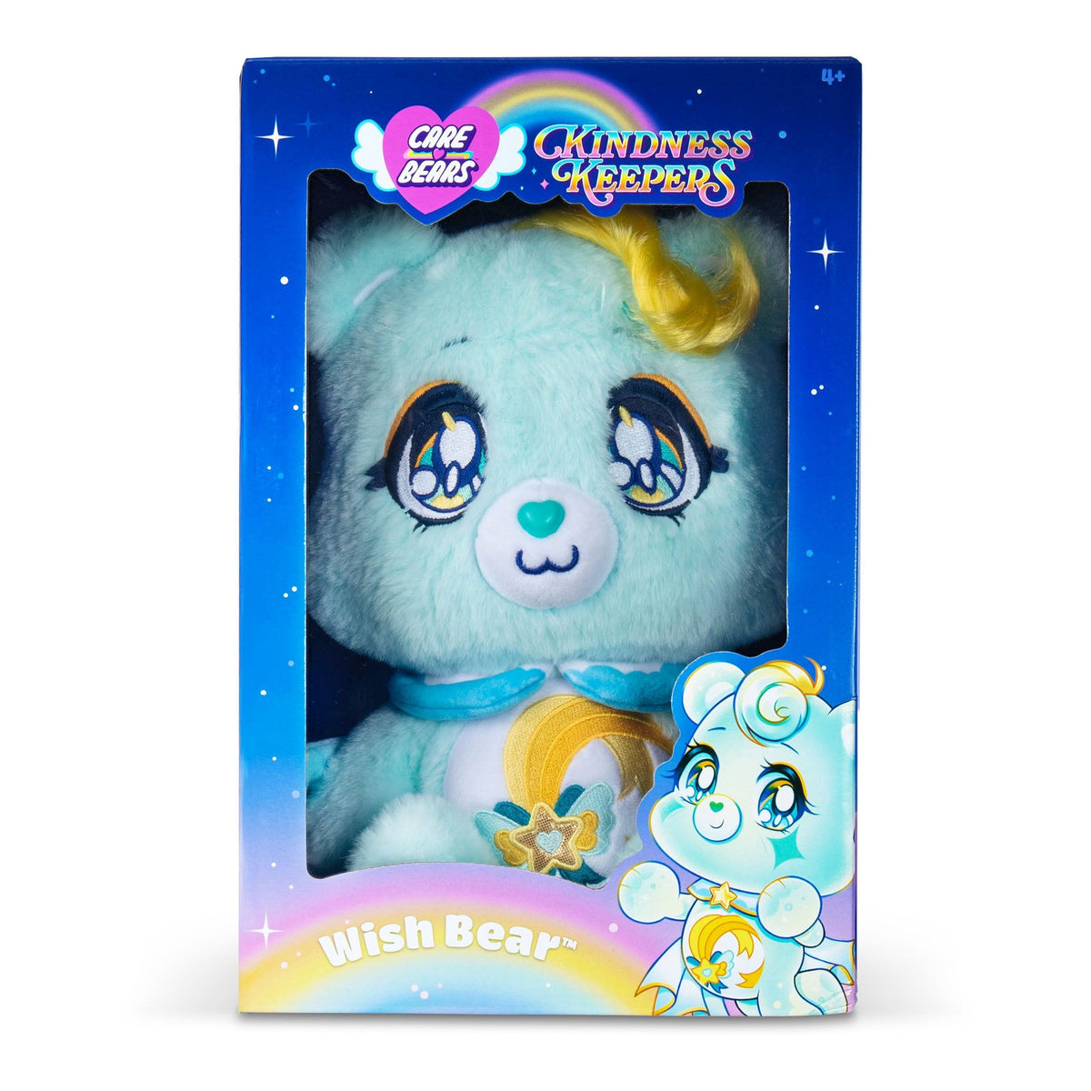 Care Bears Kindness Keepers Kawaii Theme 33cm Wish Bear 885561229141