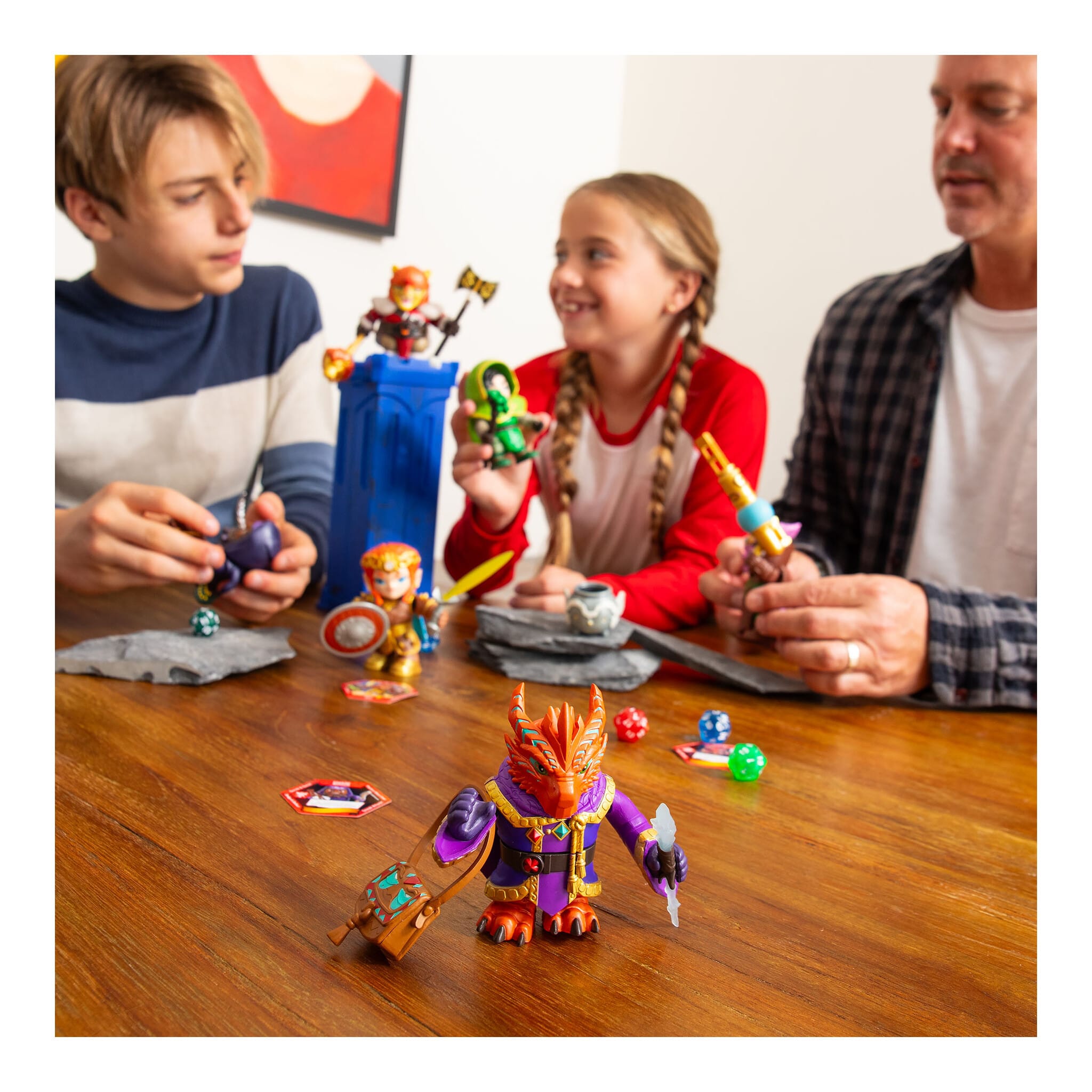Dungeons & Dragons Questers Adventurer Characters Blind Pack 3.75-Inch Buildable Figure