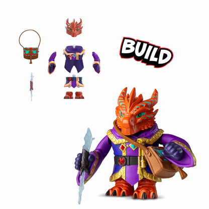 Dungeons & Dragons Questers Adventurer Characters Blind Pack 3.75-Inch Buildable Figure