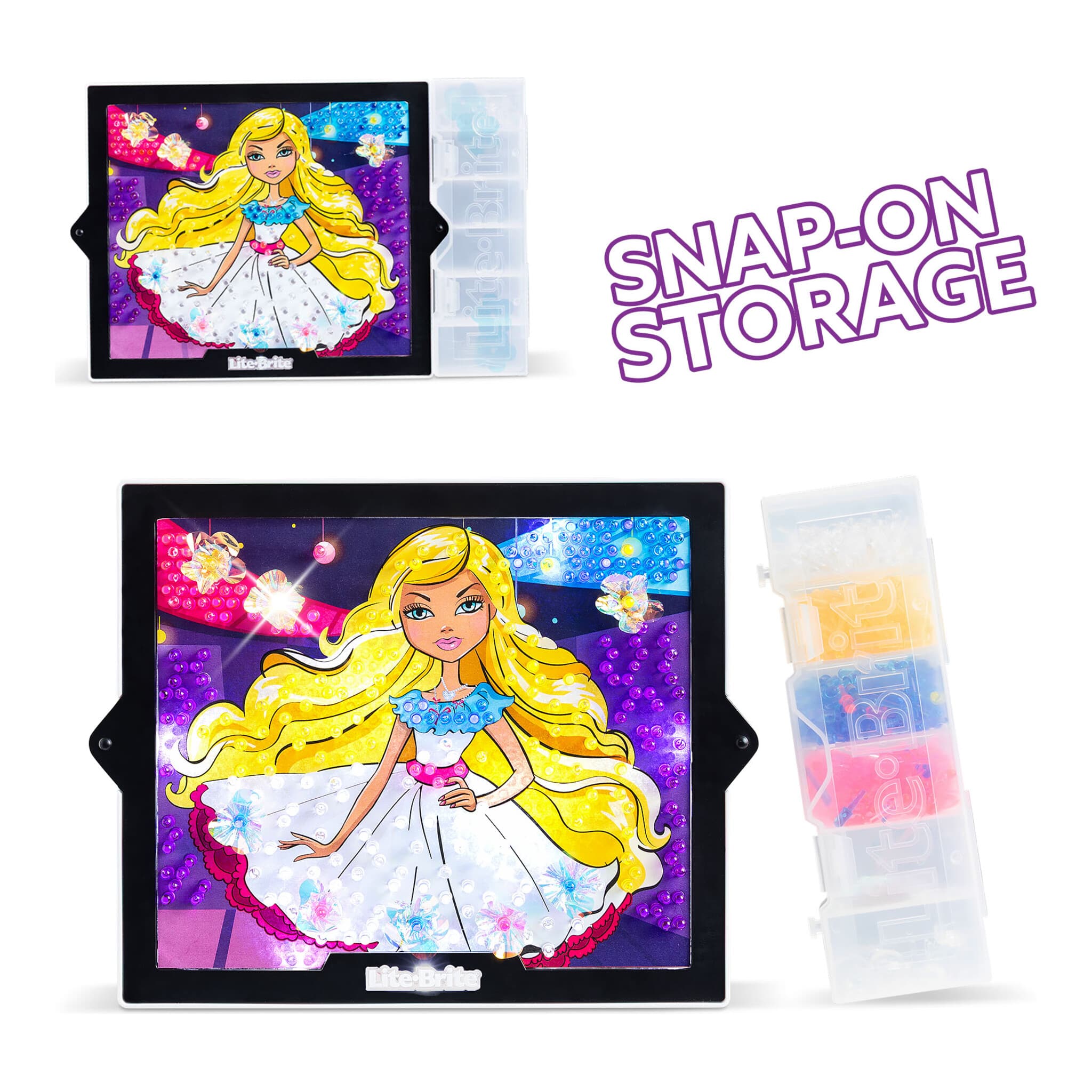 Lite Brite ColorPOP Fashion Glam Light-Up Art Set