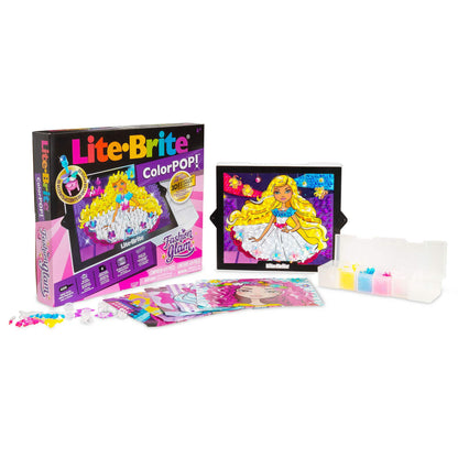 Lite Brite ColorPOP Fashion Glam Light-Up Art Set