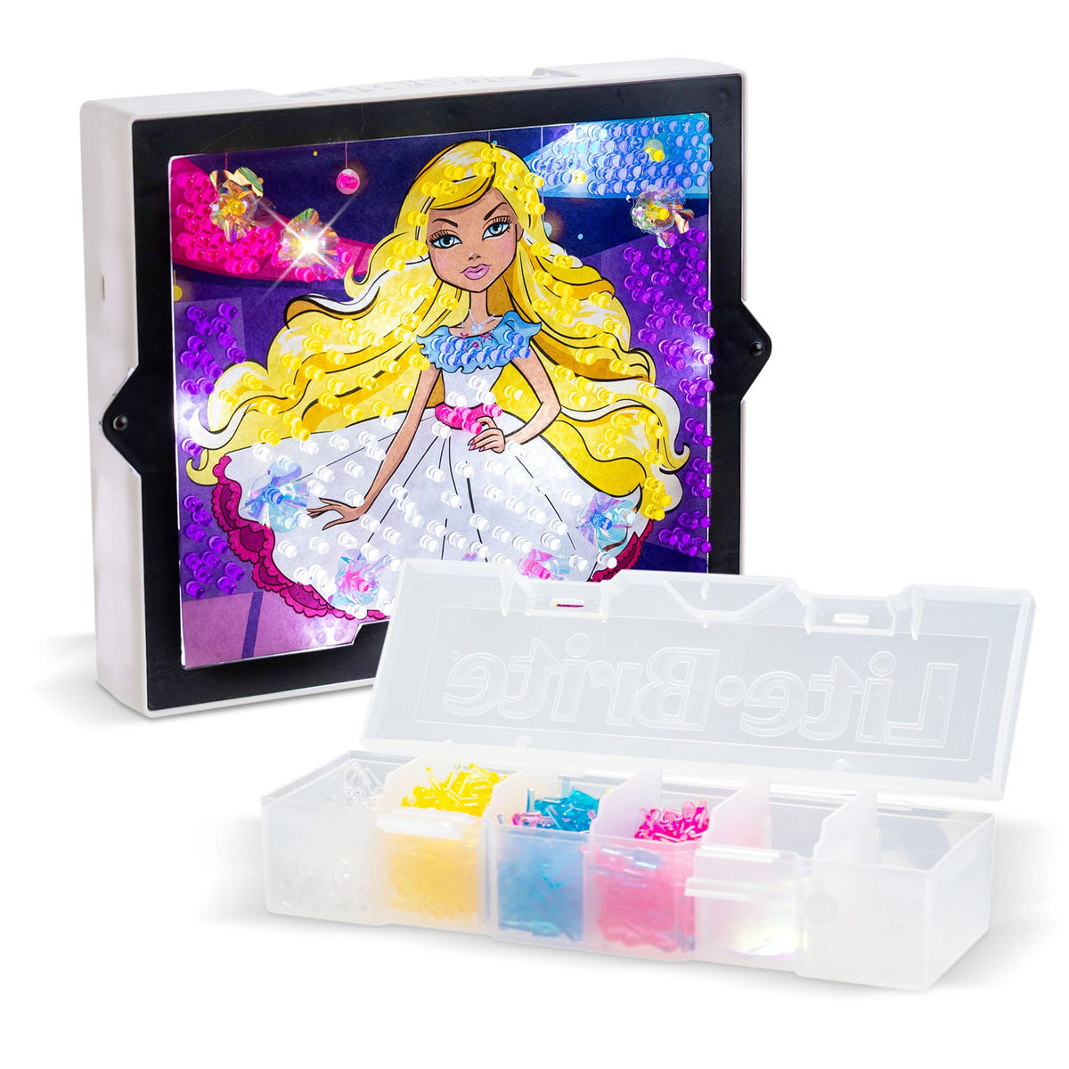 Lite Brite ColorPOP Fashion Glam Light-Up Art Set