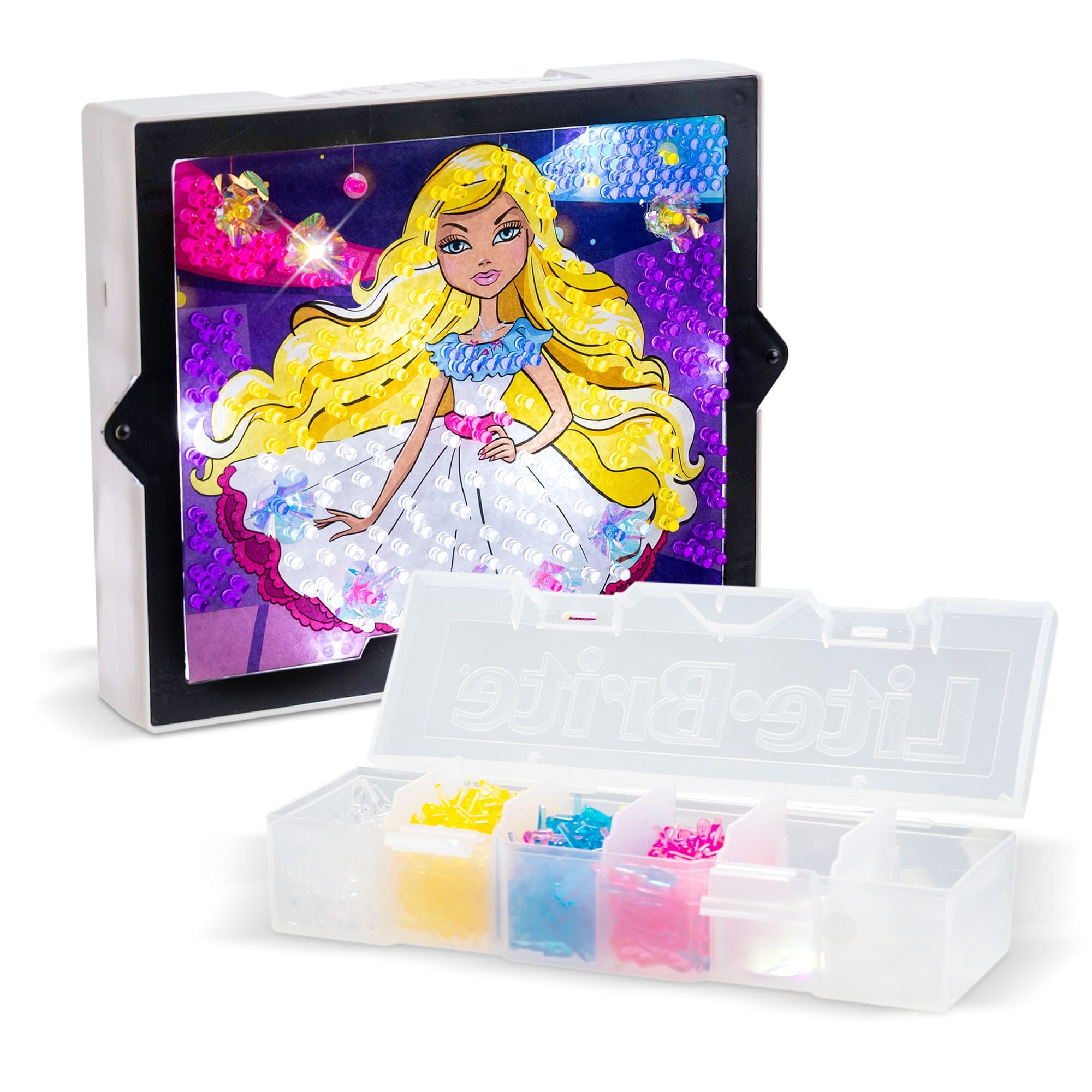 Lite Brite ColorPOP Fashion Glam Light-Up Art Set