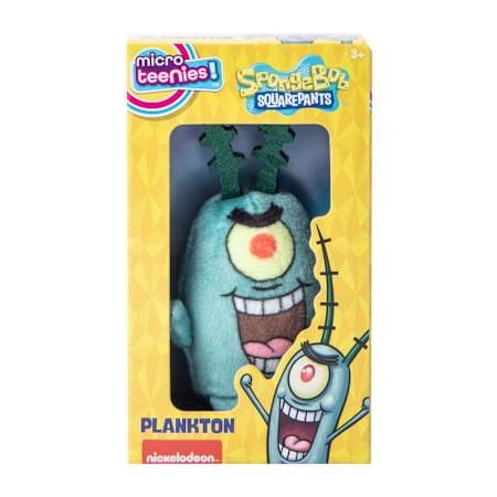 Micro Teenies 3-inch Plush Spongebob Squarepants - Plankton 885561003864