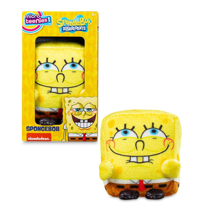 Micro Teenies 3-inch Plush Spongebob Squarepants -Silly Spongebob 885561003857