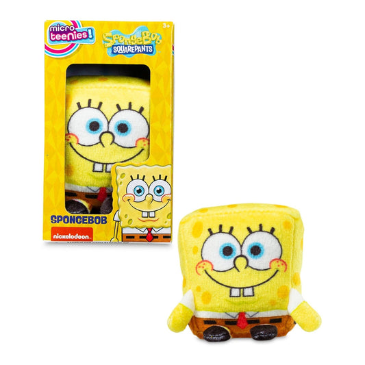 Micro Teenies 3-inch Plush Spongebob Squarepants - Spongebob 885561003819