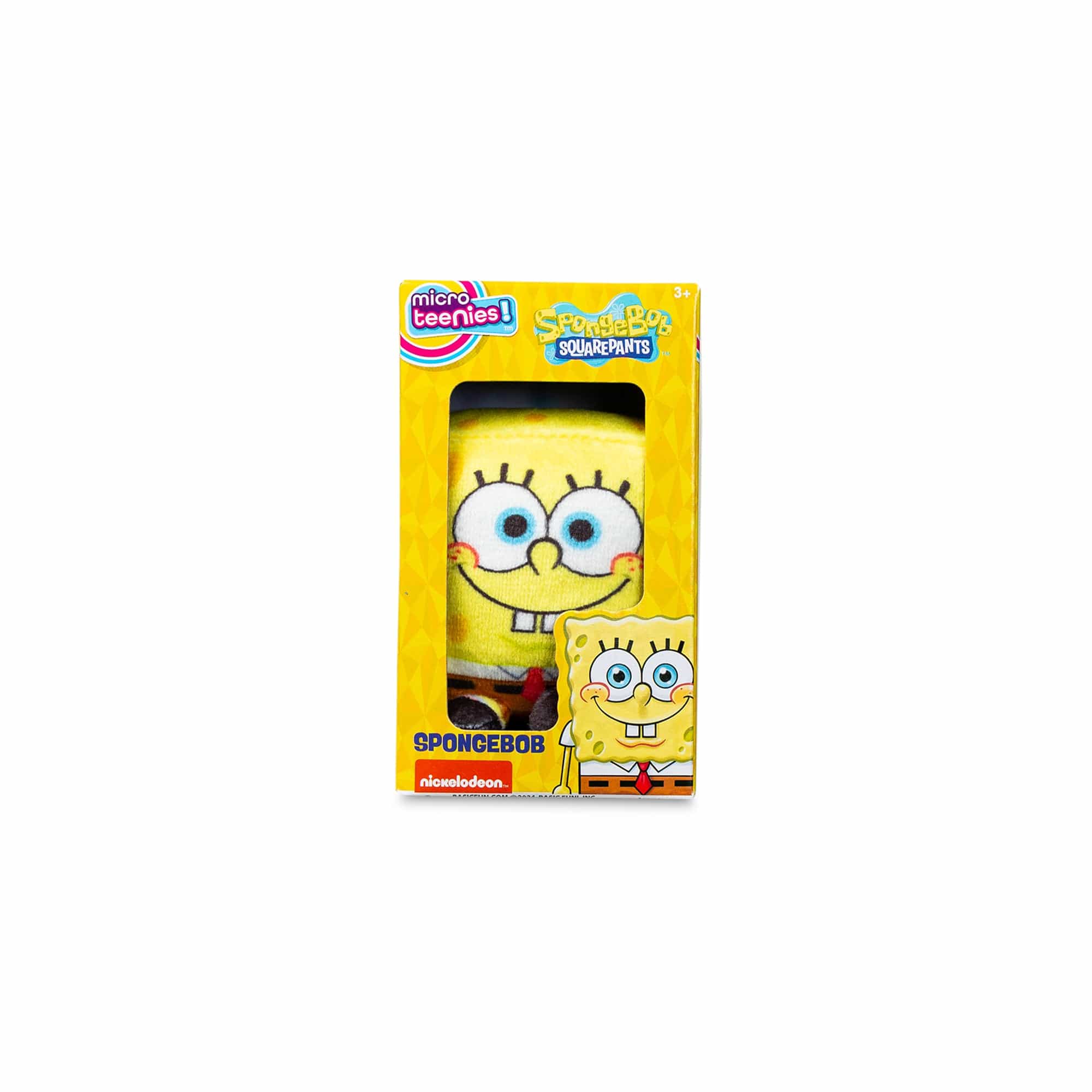 Micro Teenies 3-inch Plush Spongebob Squarepants - Spongebob 885561003819