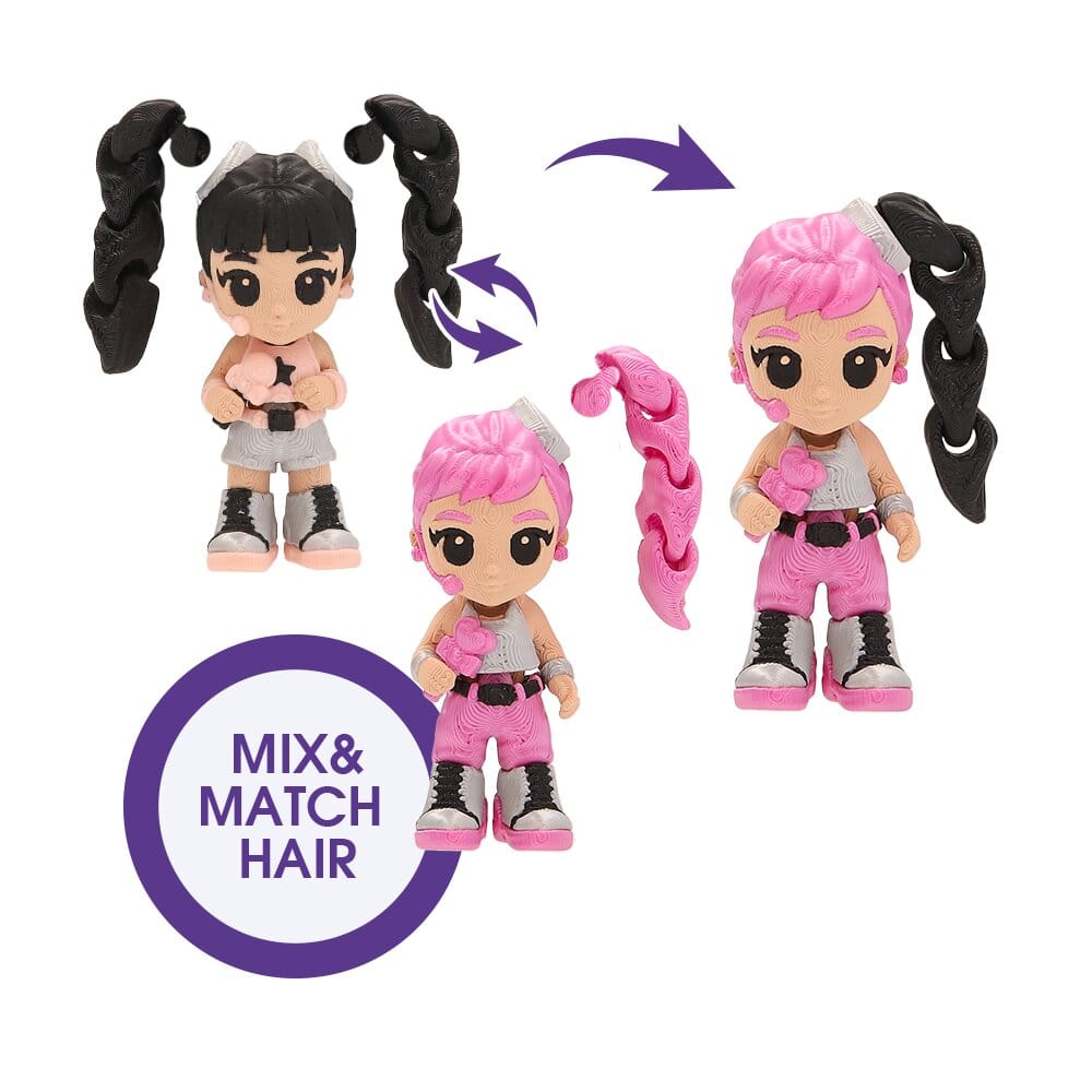Palz 3D K-Pop Demon Hunters Idols 3-Pack 8421134965072