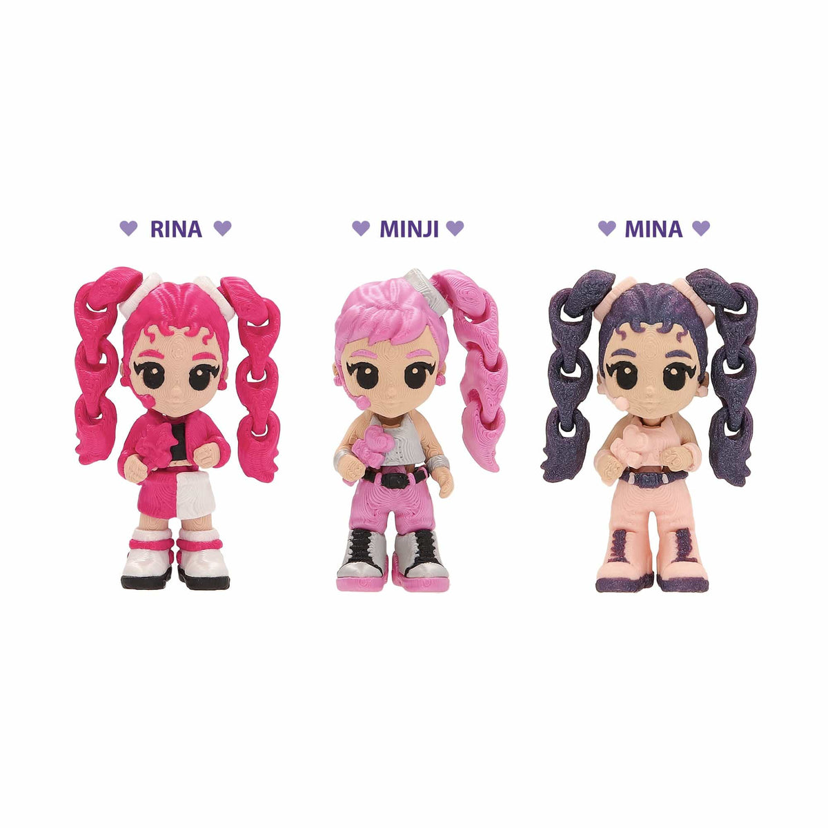 Palz 3D K-Pop Demon Hunters Idols 3-Pack 8421134965072